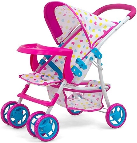 Cochecito para muñecas MILLY MALLY Kate con ruedas giratorias