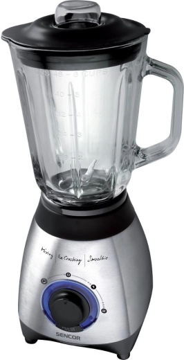 Batidora de vaso Sencor con jarra de vidrio