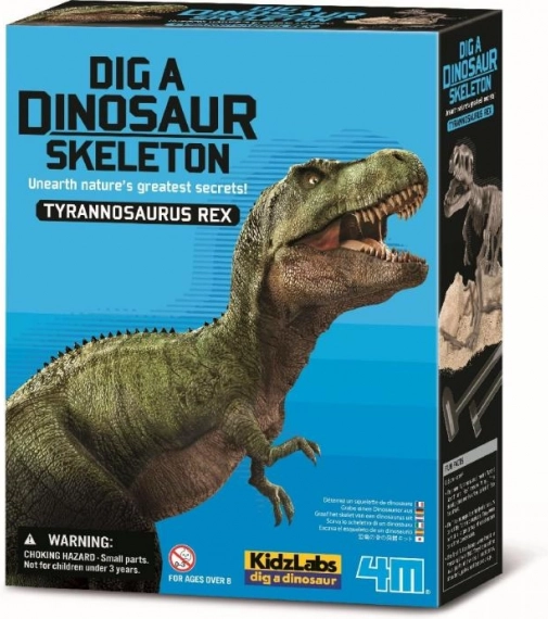 Excavación de esqueleto de dinosaurio T-Rex – set educativo