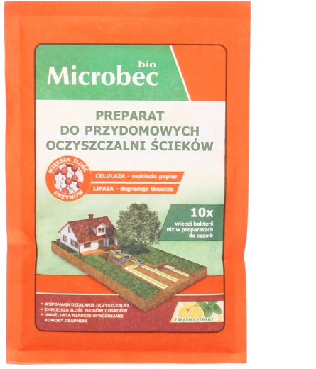 Microbec bio activador para depuradoras domésticas de aguas residuales 35 g