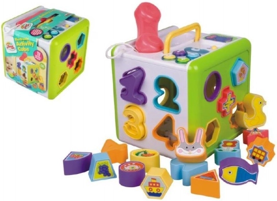 Cubo encajable con teléfono para los más pequeños