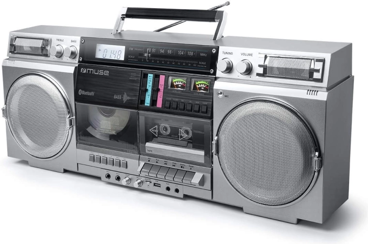 Boombox M-380 GBS plateado