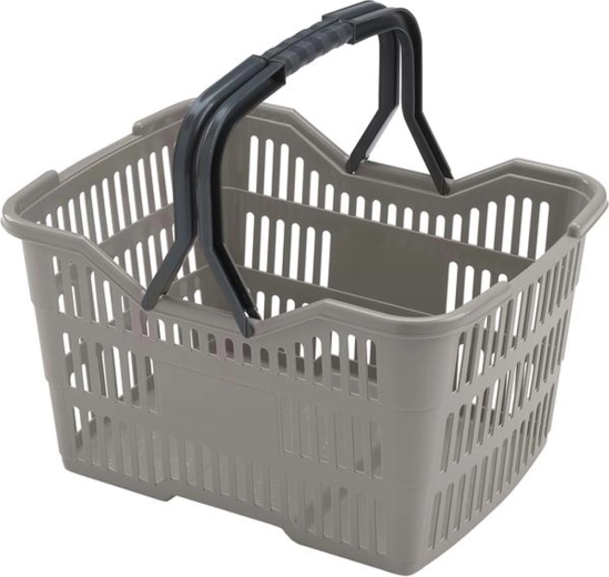 Cesta de compra de plástico 18 l