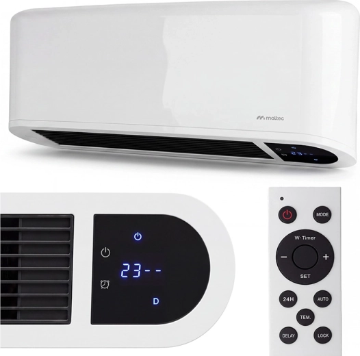 Cortina de aire Maltec pt5000w-wh con mando a distancia