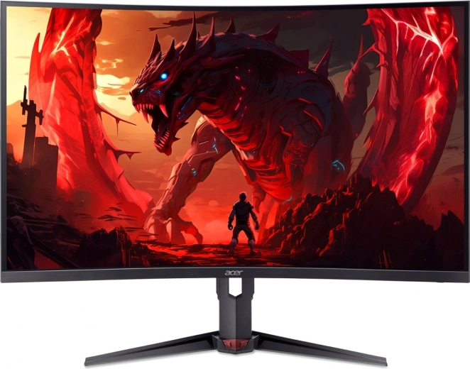 Monitor gaming curvo Acer 27" VA 240 Hz 1 ms, 2× HDMI y DisplayPort