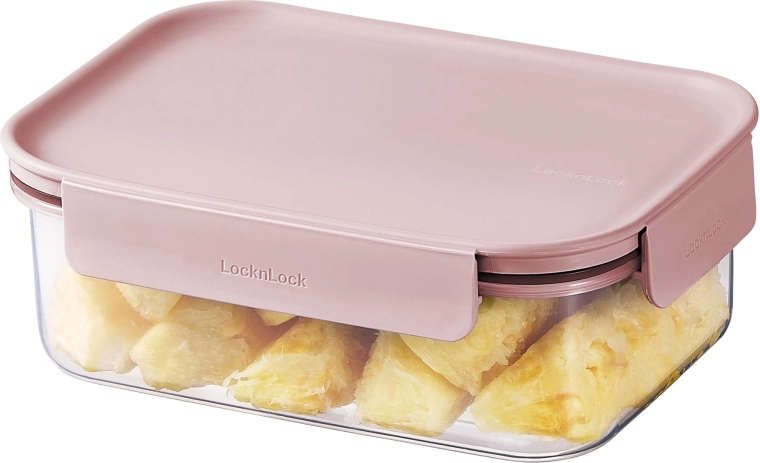 Recipiente para alimentos LocknLock Classic Plus 420 ml, rosa