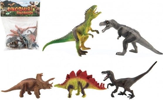 Juego de dinosaurios de plástico 15–18 cm, 5 uds