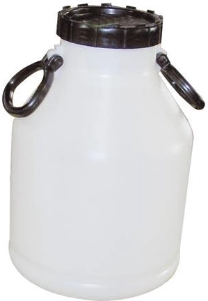 Bidón de plástico de boca ancha 20 l