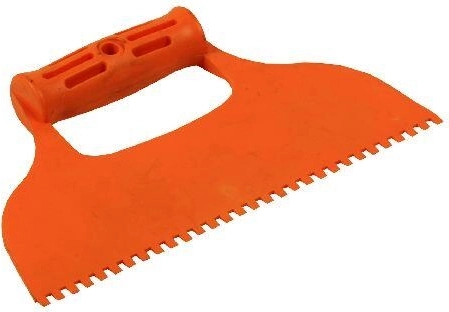 Rasqueta de plástico dentada 4 × 6 mm