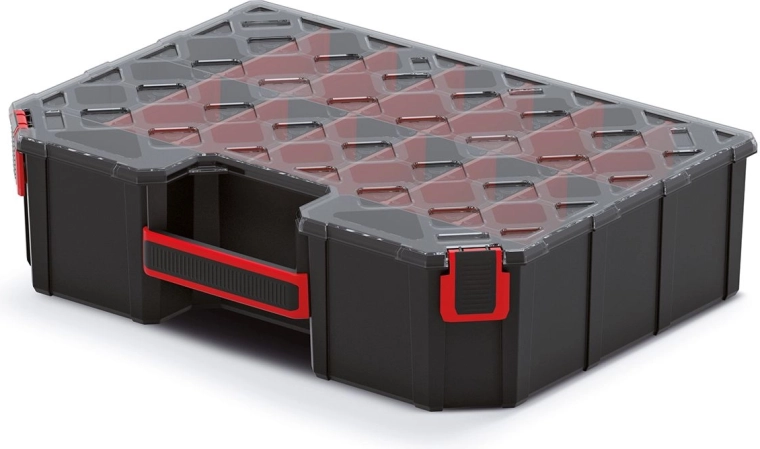 Organizador alto TAGER CARBO PLUS con separadores 390 × 284 × 105 mm
