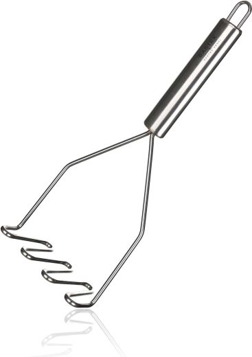 Machacador de patatas AZORA de acero inoxidable 26 × 10 cm