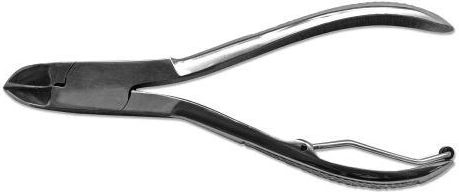 Alicates para uñas de acero inoxidable 130 mm