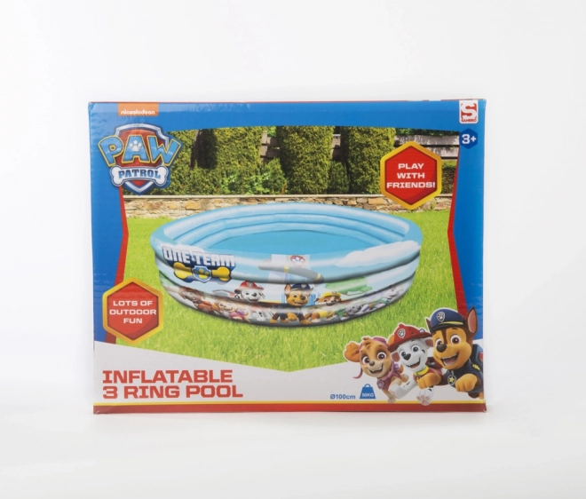 piscina hinchable Paw Patrol 100 cm