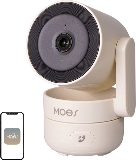Cámara IP PTZ Wi‑Fi para interior Moes 4 Mpx