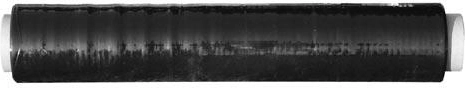 Film estirable manual negro 500 mm × 20 µm, 2,4 kg