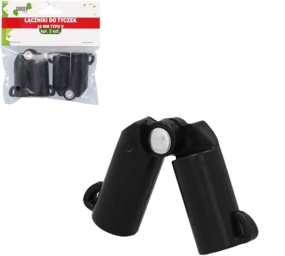 Juego de 2 conectores para varillas de 16 mm en forma de V