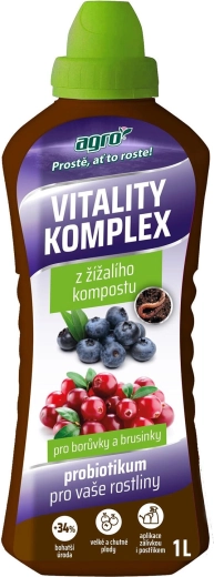 AGRO Vitality Komplex con arándano, arándano rojo y probióticos 1 l