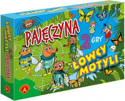 Juego de mesa ALEXANDER – telaraña y cazadores de mariposas