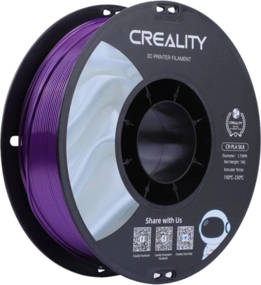 Filamento PLA creality cr-silk morado 1,75 mm