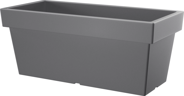Jardinera LOFLY CASE 57,8 cm – piedra gris, 26 l