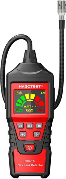 Detector de fugas de gas Habotest con alarma