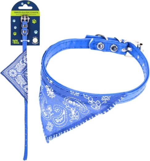 Collar para perro con pañuelo TRIK&ROLL 22,5–27,5 cm