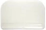 Rasqueta de LDPE 11,5 × 7,5 cm blanca