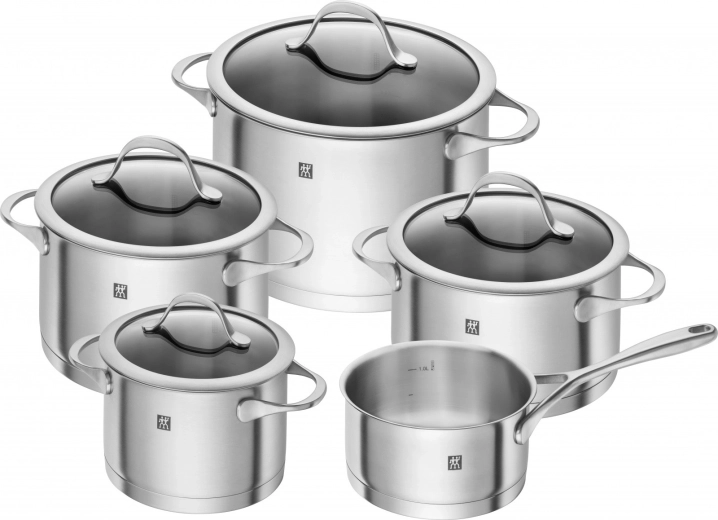 Set de ollas de acero inoxidable ZWILLING Essence - 5 piezas