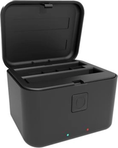 Estuche de carga Puluz para Insta360 X5 (negro)