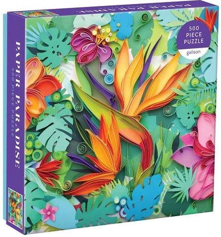 Puzzle GALISON Paraíso de papel 500 piezas