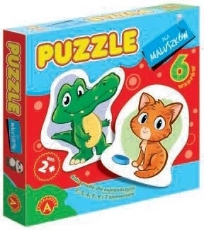 Puzzle para los más pequeños – cocodrilo