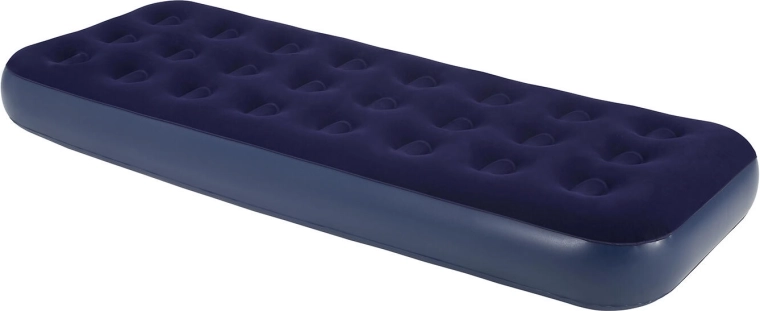 Colchón inflable 191 × 73 × 22 cm, azul‑negro