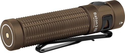 Linterna de bolsillo OLIGHT Baton 3 Pro CW – Desert Tan, 1500 lm