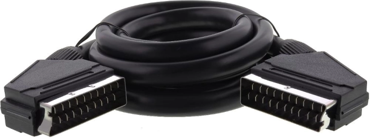 Cable SCART Sencor macho–macho de 1,5 m