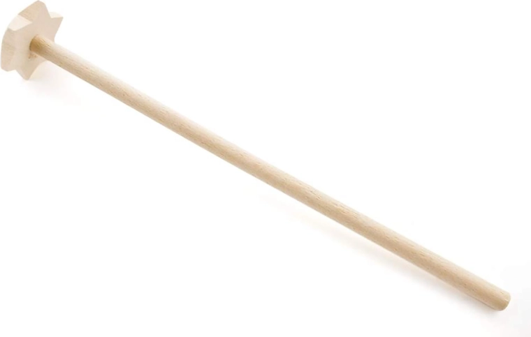 Batidor de madera de haya BRILLANTE 30 cm