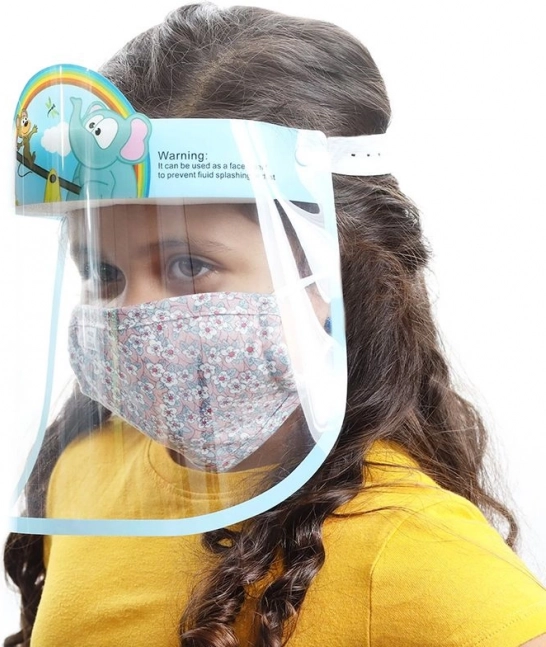 Pantalla protectora facial infantil – elefante