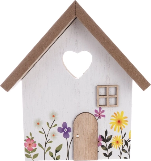 Casita decorativa de madera Pradera 14 × 3 × 15 cm