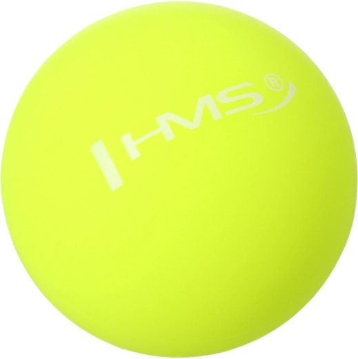 Pelota de masaje HMS lacrosse verde 6,5 cm