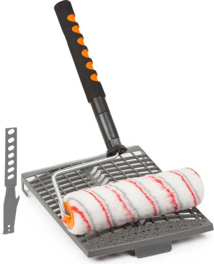 Kit de pintura con rodillo y mango telescópico