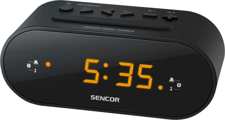 Radio despertador Sencor SRC 1100 B