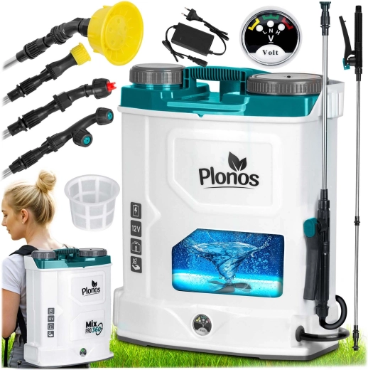 Pulverizador de batería con mezcla 16 l Plonos
