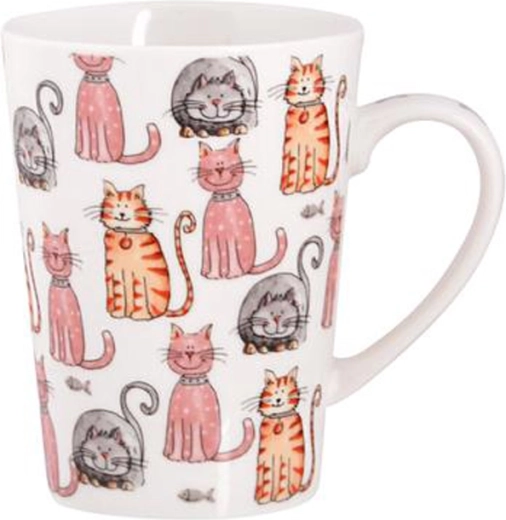 Taza de cerámica Toro 460 ml gato y perro