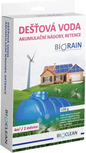 Bacterias para depósitos de agua de lluvia BioRain 100 g
