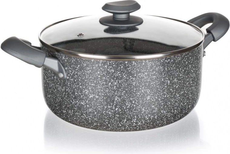Olla de aluminio Banquet Granite 18 cm, 1,75 l