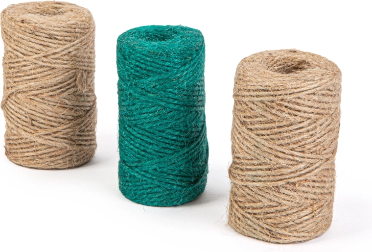 Set de cordones de cáñamo 3 × 35 m