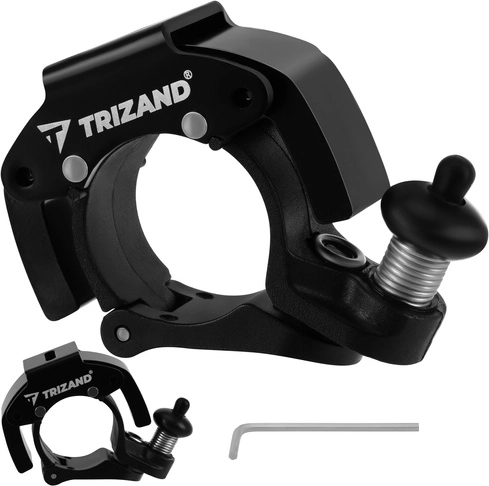 Timbre mecánico para bicicleta TRIZAND, negro, 100 dB
