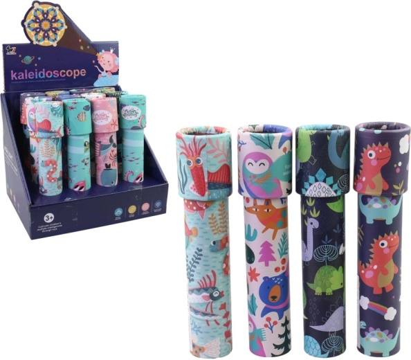 Caleidoscopio para niños – caleidoscopio de plástico de colores
