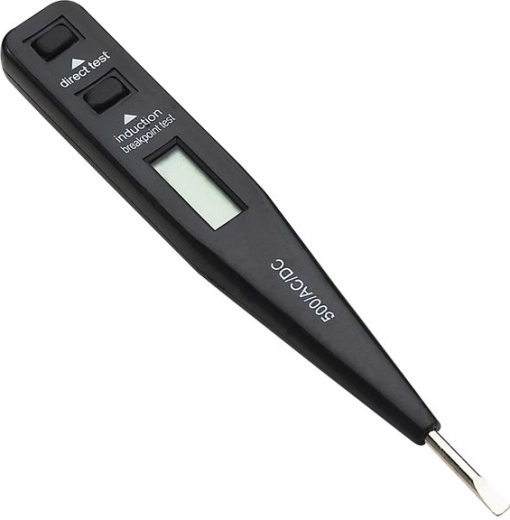 Solight comprobador de tensión con LCD 12–230 V