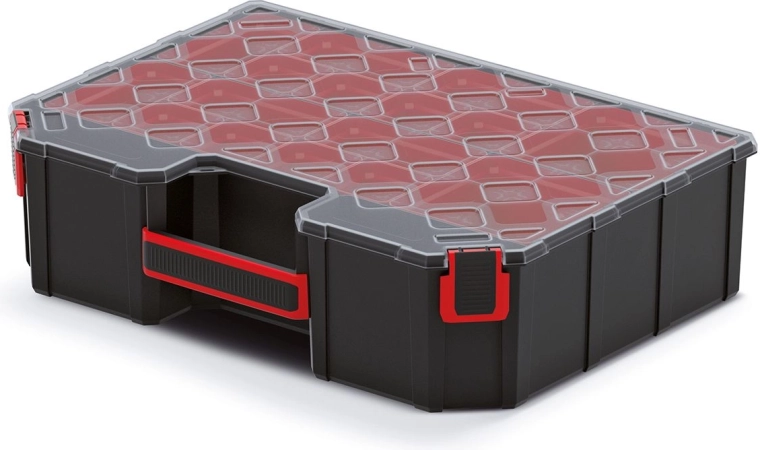 Organizador alto TAGER con cajas 390 × 284 × 105 mm