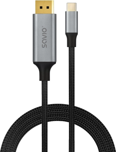Cable USB‑C a DisplayPort 8K a 60 Hz, 2 m